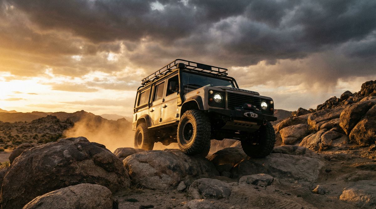 萝莉岛越野车社区视频